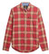 Superdry L/S Cotton Lumberjack Shirt Tricot, Rouge (Drayton Check Red), S Homme