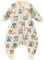 Chilsuessy Baby Winterschlafsack Schlafsack mit Füssen kleine Kinder Ganzjahres Winter Schlafsack Schlafanzug für Jungen und Mädchen,abnehmbar Ärmel, Cartoon Bagger/2.5 Tog, 70/Baby Höhe 80-90cm
