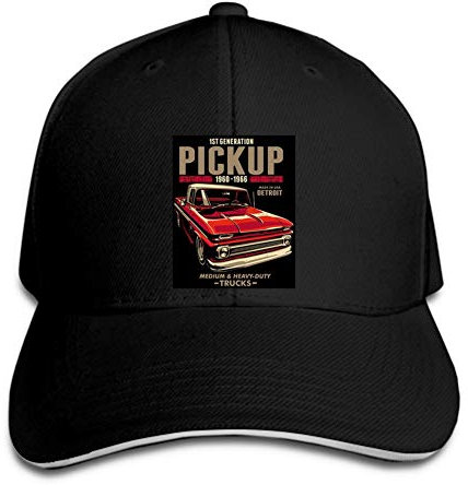 BEABAG Basecap Baseballkappe Männer Pickup Truck Auto Hot Rod Muskeldruck Rebound Cap erreicht seinen Höhepunkt Sport Sonnenhut Polo Stil Geburtstagsgeschenk