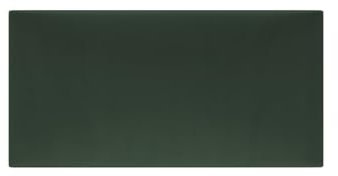 TRANS - PAL Upholstered Accent Wall Panels – Pack of 1,2 or 4 - Easy to Install - Headboard (60 x 30 cm) Wall Mounted Headboards | Upholstered Velvet Anti-Collision Kids Room Padding (1, GREEN)
