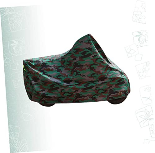 PLAFOPE Abdeckung Für Motorroller Motorradschutz wasserdichte Motorradabdeckung Fahrradabdeckung Winddicht Sonnenschutz Regenschutz Mit Autoschlossloch Für Schutz Vor Schmutz Sonneneinstra