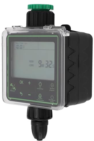 Contrôleur D'irrigation Automatique, Minuterie Intelligente de Robinet de Tuyau, Minuterie D'arrosage Programmable Intelligente Facile à Installer pour les Jardins sur le Toit,