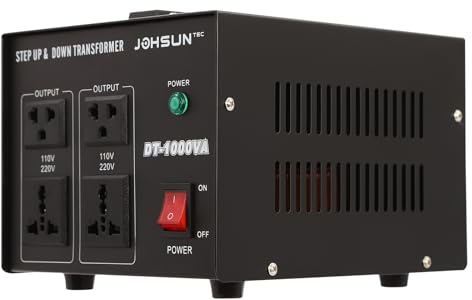 Transformador, 800 W, convertidor de voltaje, transformador, 220 V a 110 V, convertidor, adaptador, convertidor de corriente para todos los aparatos electrónicos y eléctricos