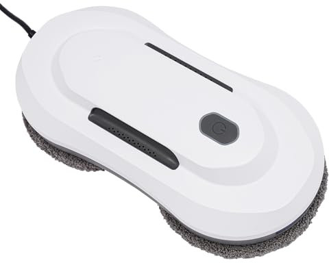 Fensterreiniger Fensterputzer Window Cleaner für Fensterreinigung mit Fernbedienung 2800 Pa Saugkraft und 50ml Wassertank für Glas Fenster und Fensterputzen Set mit 10 Reinigungstüchern