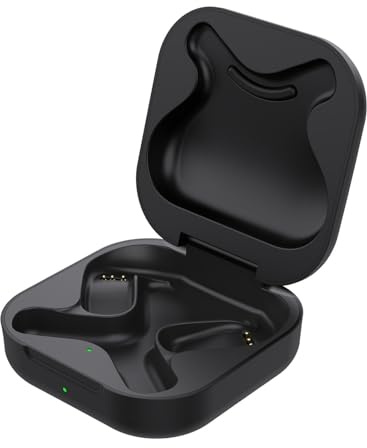 Fabater Replacement Charging Case Compatible with OpenFit T910, Portable Earbuds Charger Case with LED Indicator for T910 Open Ear Headphones