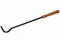 Turk 74471 Feuerhaken mit Holzgriff und Kappe Plus Ring, Silber, 45 x 0,8 x 30 cm