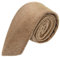 Luxuriöse Krawatte, Tweed, Tweed, Camel Brown
