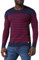 Armor Lux Herren Marinière Port-louis Héritage Homme Langarmshirt, Blau (455 Navire/Braise 455), M EU
