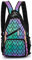 Geometrische Umhängetasche Geometrischer Rucksack Damen Leuchtender Holographic Rucksäcke Reflektierend Festival Tasche NO.3