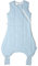 Tommee Tippee Steppee Strampler, Babyschlafsack mit Füßen, Ganzjährig, Original Grobag, 6-18m, 65-80cm, 1.0 Tog, hellblau
