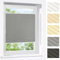 Victoria M. Praktica Plissee ohne Bohren, zum Klemmen Sichtschutz Fenster, Sonnenschutz, Polyesterstoff, 45 x 100 cm, Grau
