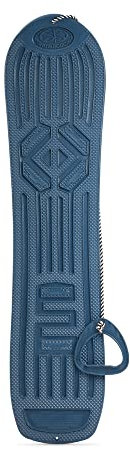 Kinder Lern Mini Snowboard 105 cm Rutschboard für Anfänger Einsteiger Halteseil blau