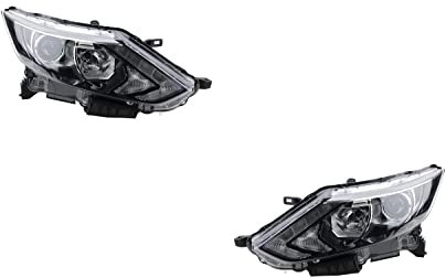 Johns, Scheinwerfer Satz passend für Nissan Qashqai Scheinwerfer J11 11/13-07/17 H7/H11 Set links & rechts Fahrers.