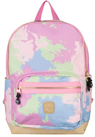 Pick & Pack Unisex Kindergarten, Recyceltes Polyester, Coole Rucksack für Kinder mit Style und Funktionalität Faded Camo Backpack