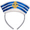 Balinco Matrosemütze Haarreif, Seemann Kostüm Zubehör, Seefahrer, Marine, Navy Sailor, Hut Damen, Party Outfit Accessoire, JGA Frauen, Faschingskostüme Damen, Karneval