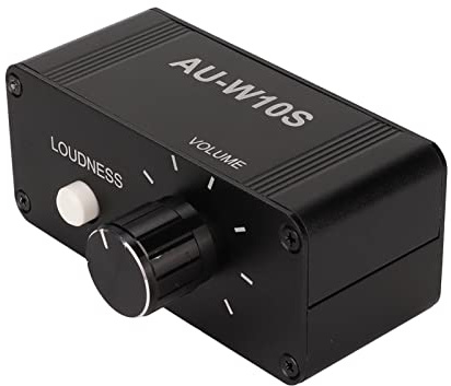 Septpenta Soundverstärker, Multi Interface AUX Stereo Cinch Eingang, Cinch Ausgang, Ganzmetall Design, Anti Interferenz, Mehrzweck, Geeignet für Heim Stereoanlage
