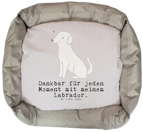 Mr. & Mrs. Panda Hundebett Labrador Moment - Geschenk, Hundekissen, Körbchen, Liegeplatz, Hund, Hundesofa