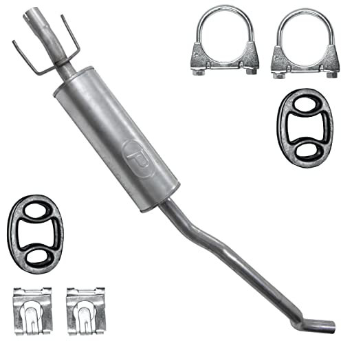 Polmo Mitteltopf Auspuff für Opel Corsa 2 II B Tigra 1 I 1.2 1.4 1.5 D 1.6 1.7 D