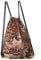 PACKOVE Rucksack Mit Pailletten Pailletten-rucksack Mit Kordelzug Funkelnde Tanztasche Partytasche Glitzernder Beutel Mit Kordelzug Outdoor-säcke Sportbeutel Fitness Eishockey Doppelseitig