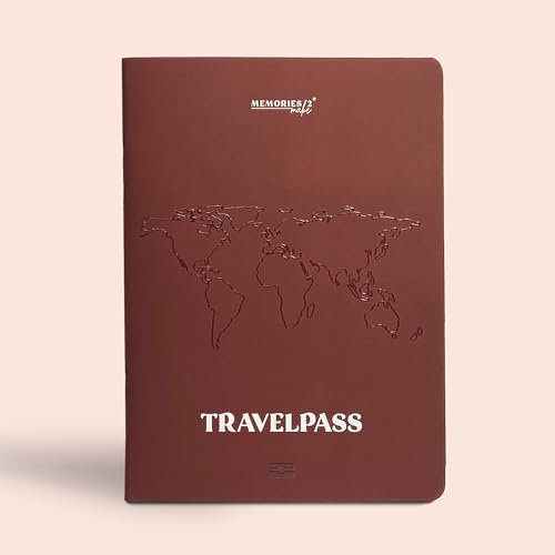Memories2Make® Reisetagebuch - Deine Reisen gesammelt an einem Ort, perfekt für Instax & Sofortbilder, die nächste Reise/Urlaub, das Vanlife oder als Geschenk