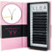 LLBA YY Eyelashes Extensions - 2D Fans Volume Eyelashes | C CC D Curl | Thickness 0.05~0.07mm | 8-15mm Length Mixed Tray | Full Fluffy Volume Look | Long Lasting & Easy Application (YY, 0.07 C 9mm)