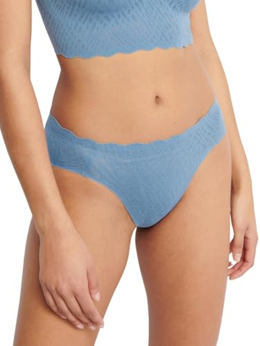 Sloggi Damen Sloggi Zero Feel Bliss High Leg, Azura Blue, XS