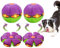 FlidRunest 2 Pack Two-Toned Pet Toy Flying Saucer Ball Dog Balls, Dog Flying Disc Toy, Flying Saucer Ball Dog Toy Outdoor Sports, Medium Large Dogs Toy Ball (NO Lights)