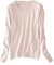 Womens Long Sleeve Tops Ladies Jumpers Side Buttons Sweatshirts Tunic Tops UK Womens Jumpers Plain Ribbed Cotton V Neck Tunic Top Long Sleeve Sweatshirt Ladies Winter Clothes Pullover Sweaters Beige
