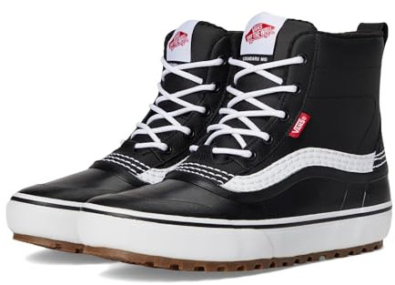 Vans Uni U MTE Standard Mid wasserdichter Schneeschuh, Schwarz/Weiß, 11 Women/9.5 Men