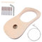 CIMAXIC Handgemachtes Lyra Harp Diy Kit Für Junge Mädchen Saitiges Musikinstrument Aus Holz Kreatives Bastelset Handfertigkeiten Und Künstlerischem Ausdruck