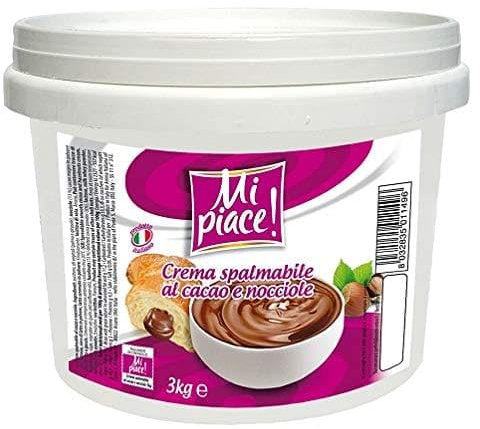 Crema Spalmabile, Crema al Cacao e Nocciole o Crema di Pistacchio, Barattolo da 3 kg (Crema di Cacao e Nocciola)