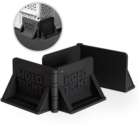NewGround Designs Hold Tigt, fissaggio in velcro per bagagliaio/organizer – perfetto fissaggio del carico in velcro (2 pezzi)