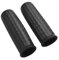 ZWEquipint Lot de 2 poignées en caoutchouc pour brouette de jardin avec poignée antidérapante - Diamètre intérieur : 30 mm - Pour brouette de jardin - Noir - 122 x 32 mm