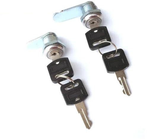 Cerradura de leva de acero inoxidable de 16-20 mm for armario exterior, caja de caudales, cajón, taquilla, gimnasio, escuela, caja de aire, cerradura for yate, coche, MX17 H, 1 unidad(20mm 33mm)