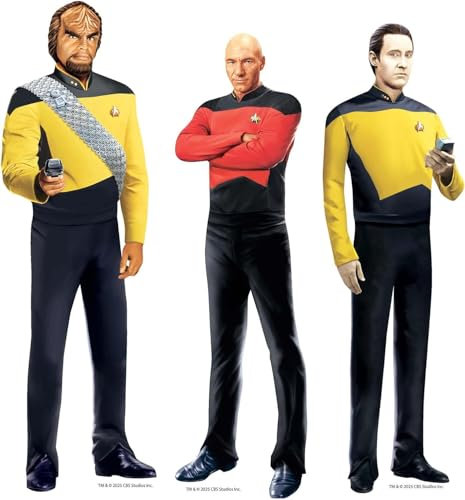 empireposter Star Trek Next Generation - 3er Set Tischdekoration