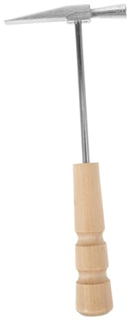 Beaupretty Kalimba Stimmschlüssel aus Edelstahl und Holz Tragbarer Percussion instrument Tuning Hammer Kompaktes Langlebiges Sound Maintenance Tool für Präzise Stimmung Geeignet für Profis