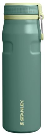 Stanley 1913 IceFlow Bottle Twist Flip 0.7L - Shale | Cold For 17 Hours - Iced For 4 Days - Recycled Stainless Steel - BPA-Free - Dishwasher Safe