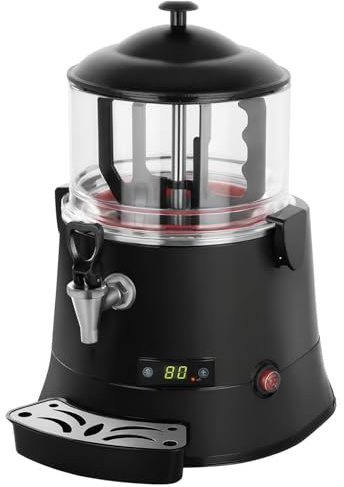 Machine à Chocolat Chaud Professionnelle – 5 litres – 400 W – Température Réglable 30–90°C