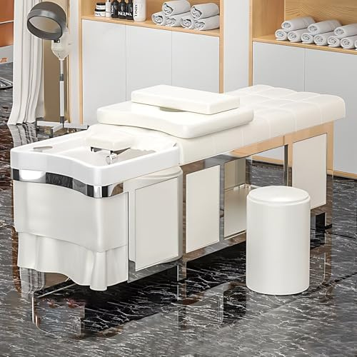 Luxuriöse Kopfmassageliege – Leichte Luxus-Massageliege mit Spa-Ausstattung, großzügigem Stauraum und Wasserumwälzsystem