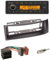 Continental TR7412UB-OR - Autoradio mit BT, RDS, USB MP3 + Radioblende schwarz + ISO-Adapter • Antennenadapter für Renault Mégane I Coach/Coupé (BA/DA) 2/3-türer / 4/5-türer •Renault Mégane I