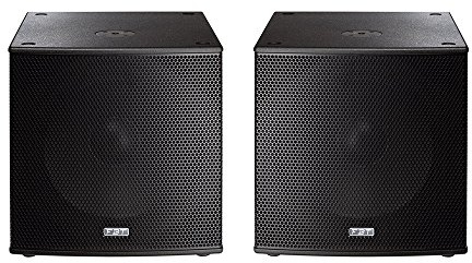 2x FBT Subline 118SA Subwoofer PA Speaker (Bundle)