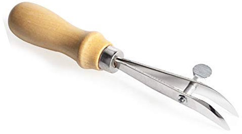 OFKPO DIY Herramientas Cuero Borde Herramientas de Coser a Mano