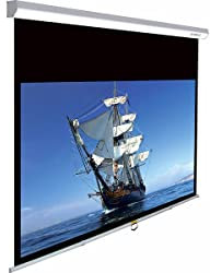 Lumene Capitol HD 150C - Écran de Projection Manuel 16/9 de 87 x 155 cm