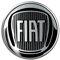 Fiat 21229 Aufkleber 3D Offiziellen Logo Black 48 mm