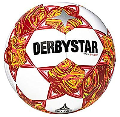 Derbystar Topic S-Light, Weiss rot gelb, 3