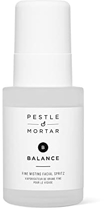 Pestle & Mortar Balance Ultra-Fine Face Mist- Hydrating Facial Spray Moisturiser with Deep Sea Magnesium, Gentian Root Extract, Hydrating and refreshing face toner, 30ml
