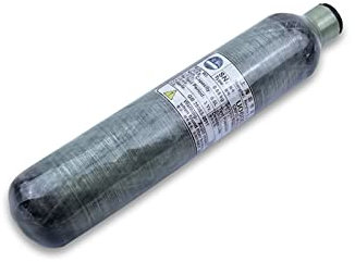 TUXING 4500psi 0.5L Kohlefaser HPA Lufttank & Paiintball Füllstation für PCP Paintball Tauchen Scuba (Leere Flasche)