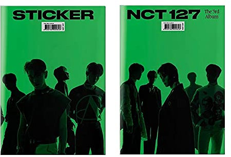 NCT 127 STICKER STICKY version 3rd Album [Random Cover] (No Poster)