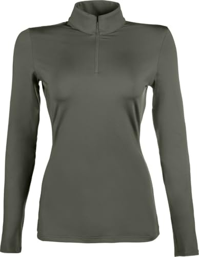 HKM Basic Sweatshirt B5900 Dunkelgrün M
