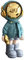 Vinbcorw Astronaut Figurine Statue,Astronaut Planet Statuen Figur Ornament, Desktop Decor Home Decor Restaurant Schreibtisch Büro Wohnzimmer Tischdeko Silvester Deko,Grün